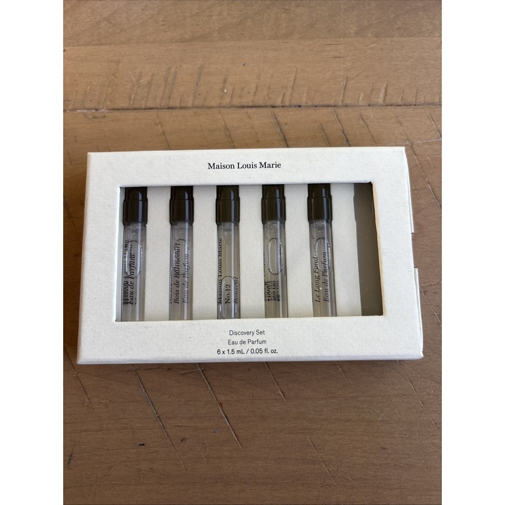 New Maison Louis Marie Perfume Discovery Set 5pc READ